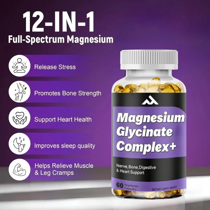 Compound Magnesium Capsules Contain Glycine, Oxides, Taurine Salts, Citrate Salts, Orotate Salts, and Aspartate Salts