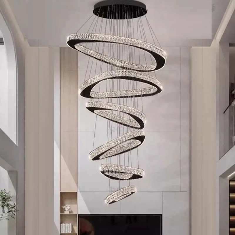 

Современная большая потолочная люстра для гостиной, внутреннее освещение, подвесной светильник, светодиодные люстры для комнаты, декор для интерьера