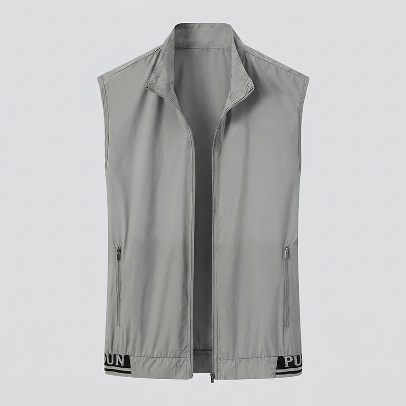 

New Summer Quick-Drying Vests Male Breathable Multi-pocket Mountain Climbing Fishing Vest Work Sleeveless Jacket Men Clothing