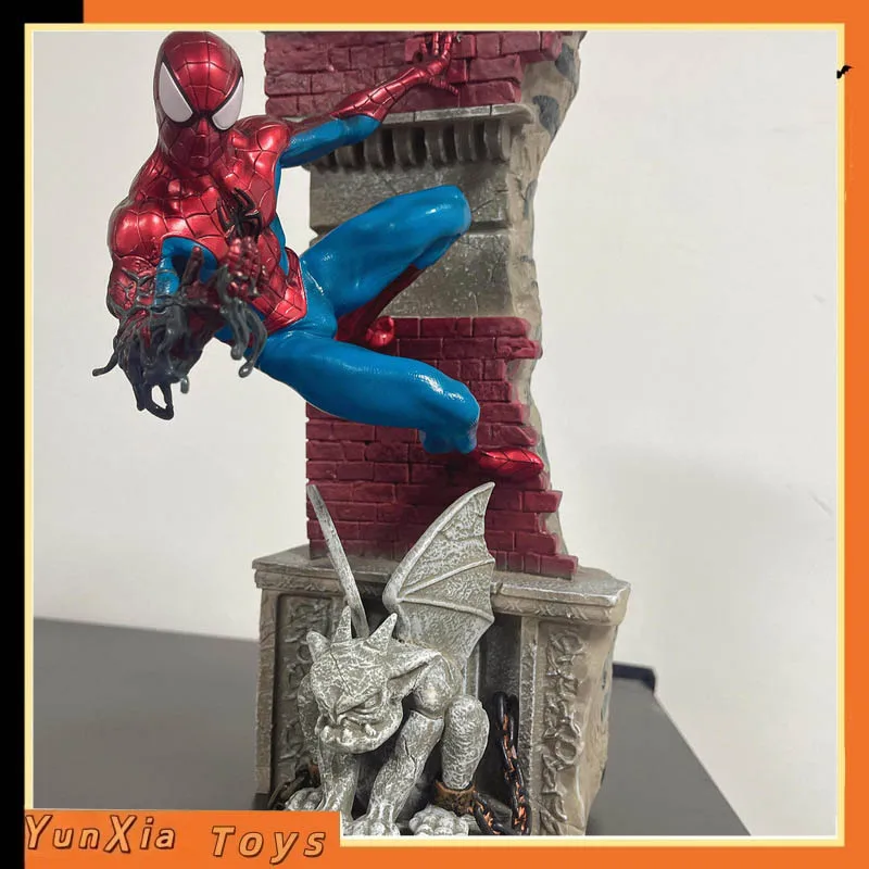 spider-man-action-figure-far-from-home-dxg-scene-gk-statue-anime-game-collectible-model-desktop-decor-ornament-for-marvel-fans