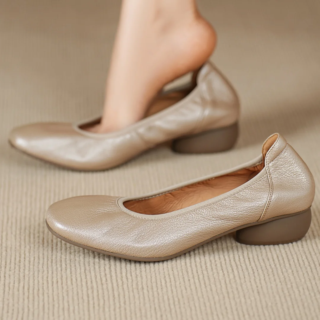 

Danxuefei женские слипоны на плоской подошве из овчины с квадратным носком, высококачественная мягкая удобная повседневная женская обувь для повседневной ходьбы/вождения, женская обувь