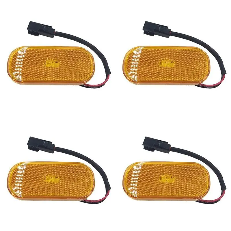 

Efficientt-4X автоматический галогенный указатель поворота боковой габаритный фонарь для Ford Transit MK8 2014-2018 BK31-15442-CB