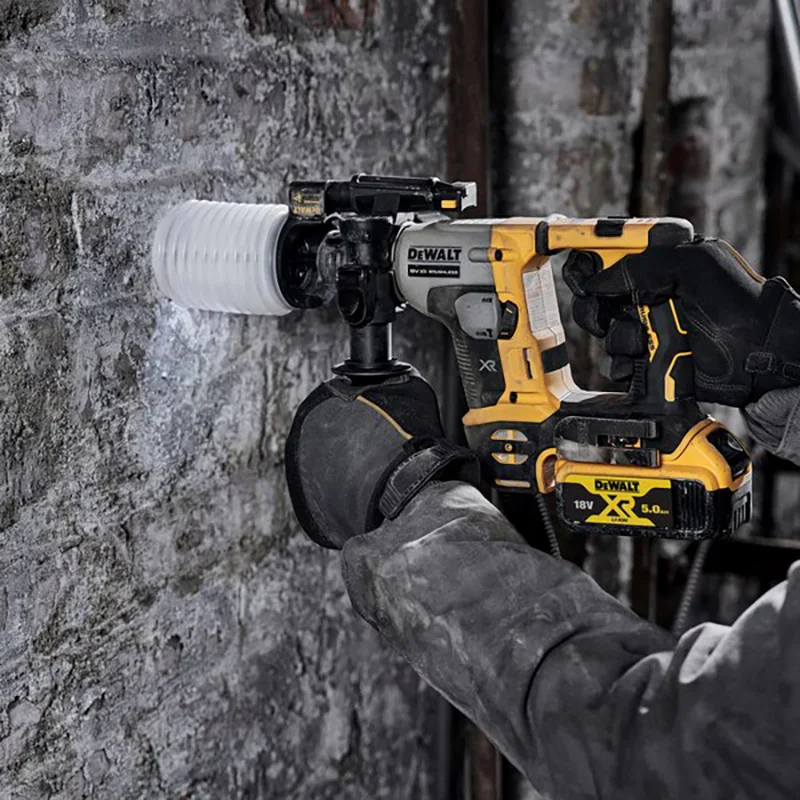 Imagem -06 - Dewalt-martelo Elétrico Compacto Ferramentas Perfuradoras sem Fio Furadeira de Impacto Recarregável Motor sem Escova Sds Plus Dch172 20v Max 8