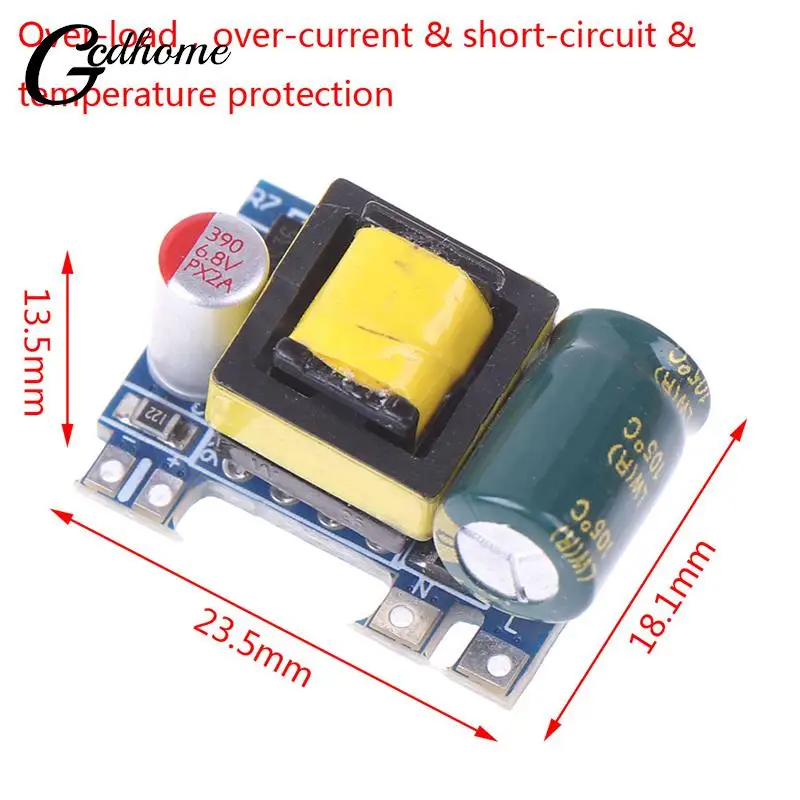 Mini AC-DC 110V 120V 220V 230V To 5V 12V Converter Board Module Power Supply