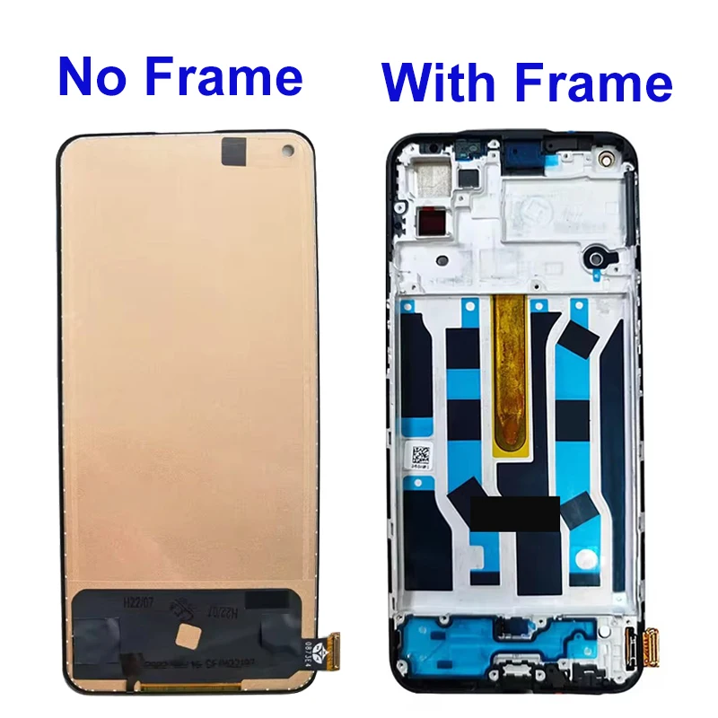 LCD For OPPO Reno5 5G PEGM00 PEGT00 LCD Display Touch Screen Digitizer Assembly For Reno 5 4G CPH2159 Screen Panel Replacement