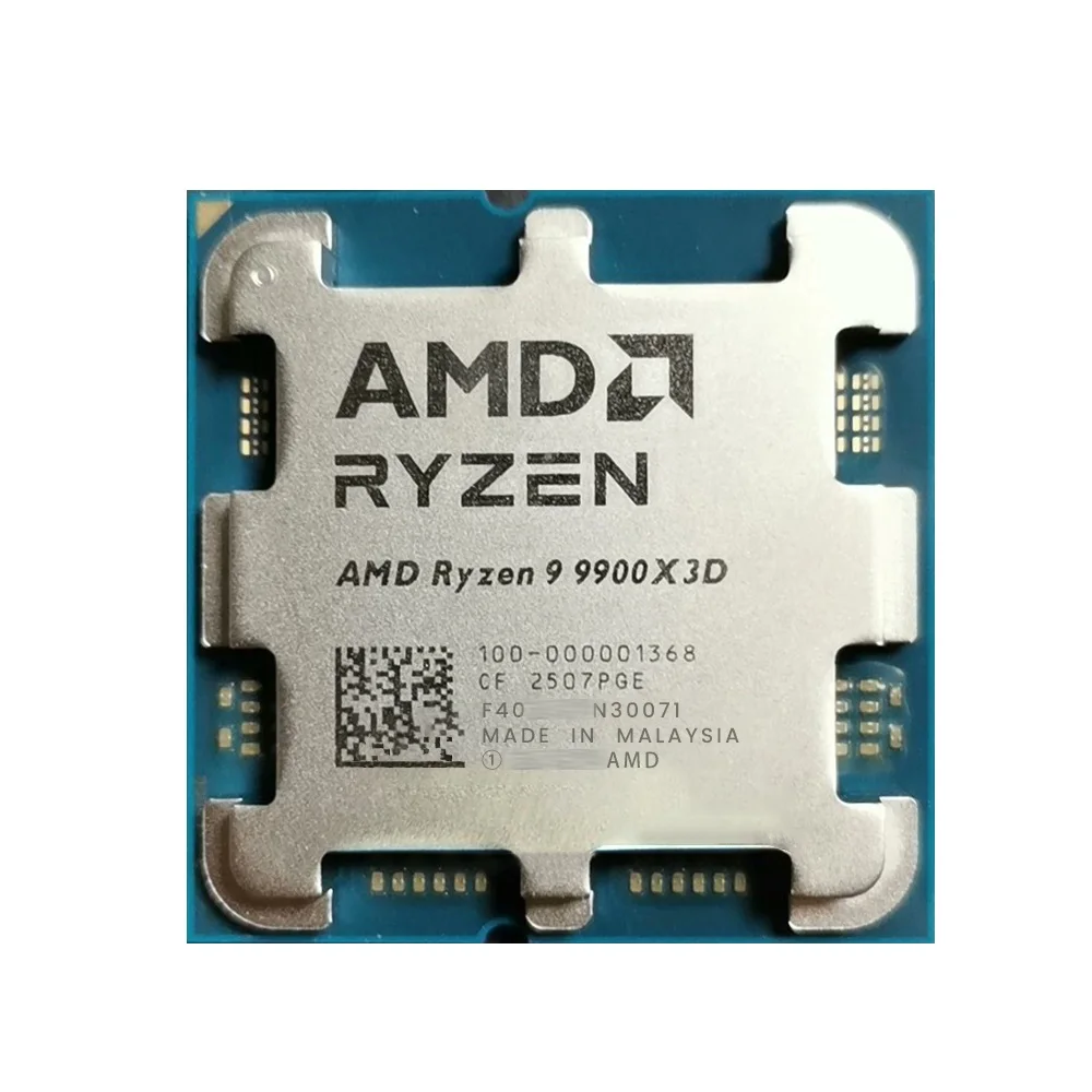 

New Bulk Ryzen 9 9900X3D 12-Core 24-Thread Desktop Processor 4.5Ghz-5.5Ghz L2=12M L3=128M CPU For Gaming