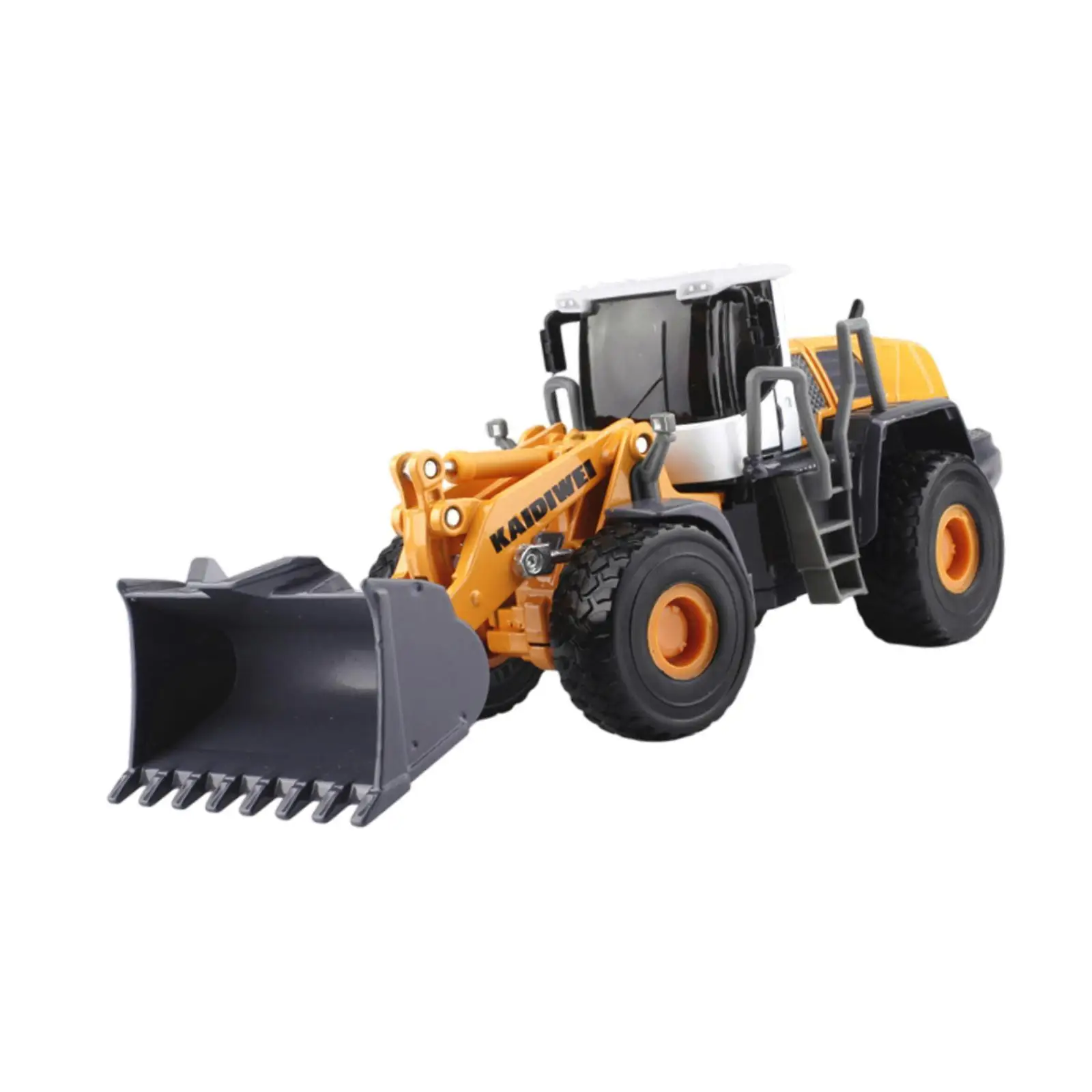 

Игрушечный колесный погрузчик-бульдозер в масштабе 1:50, развивающая игрушка для раннего развития, портативная, высококачественная