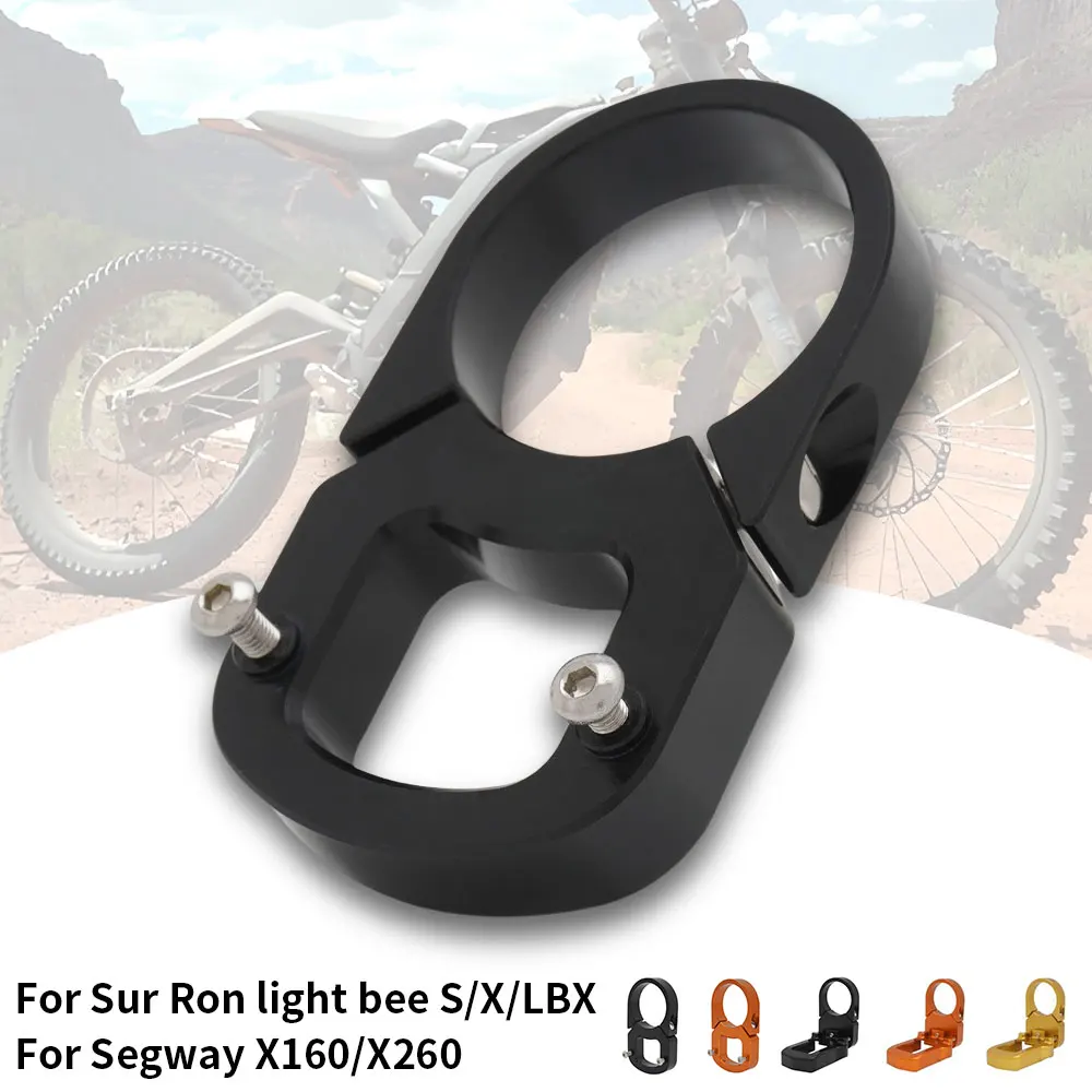 

Motorcycle CNC Aluminum Digital Display Relocation Bracket Protector For Sur-Ron Light Bee S X LBX For Segway X160 X260 JFG