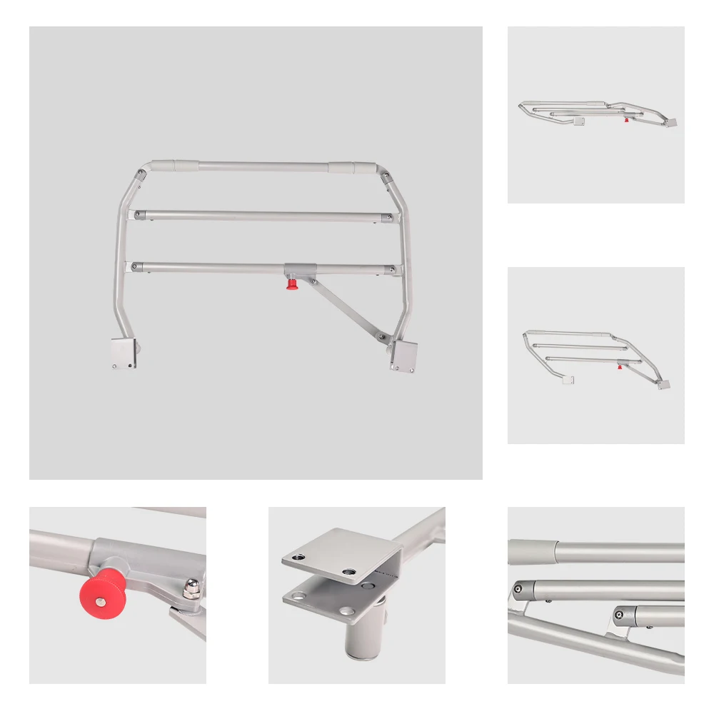 Elderly Care Products Health Material Hospital Bed Rail for Elderly Nursing Homecare Bed Rail Guards
