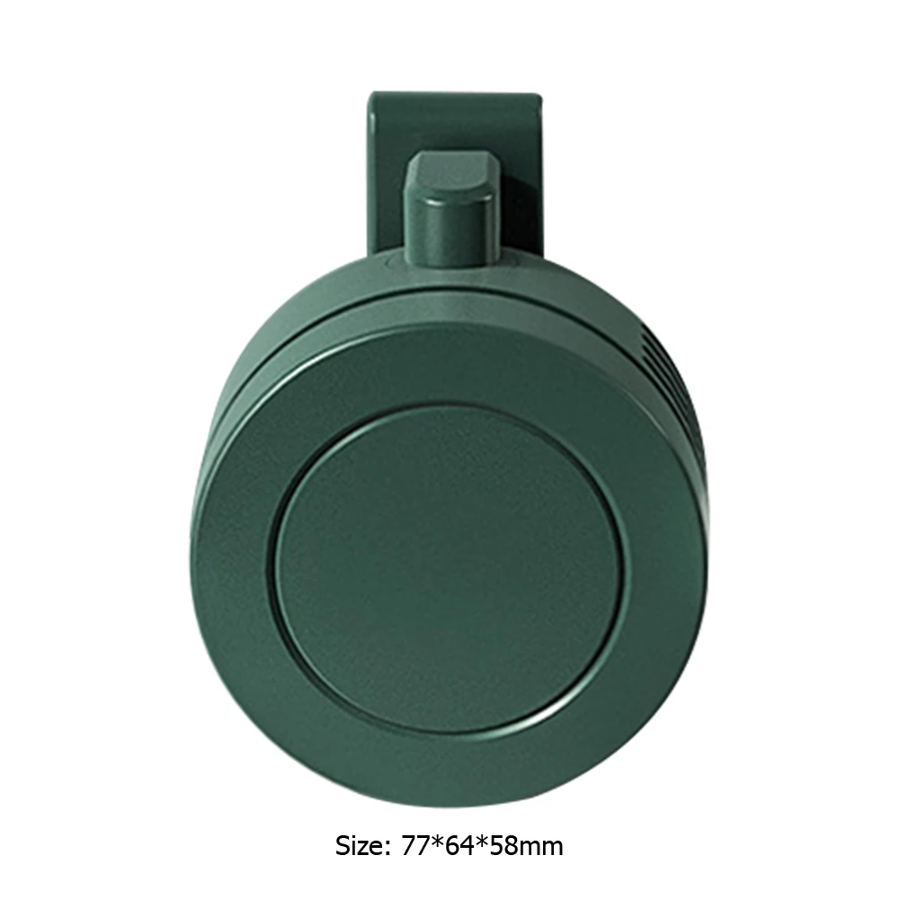 Hanging Neck Waist Fan 3 Speeds Bladeless Hanging Fan Portable Mini Fan USB Charging for Outdoor Home Working