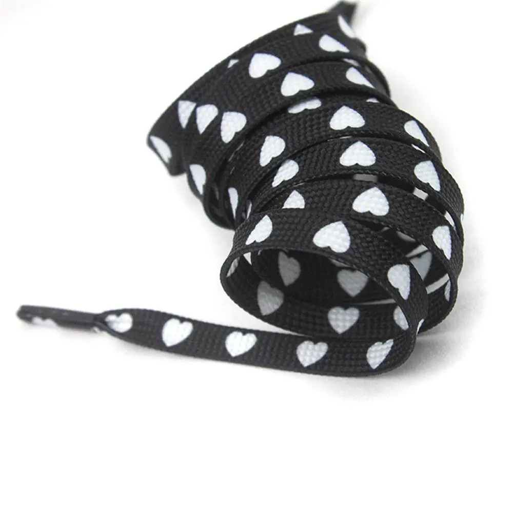 

Shoestrings Sport Shoelace for Adult High Conver Love Heart Shoelaces Flat Laces Sneakers Shoelace