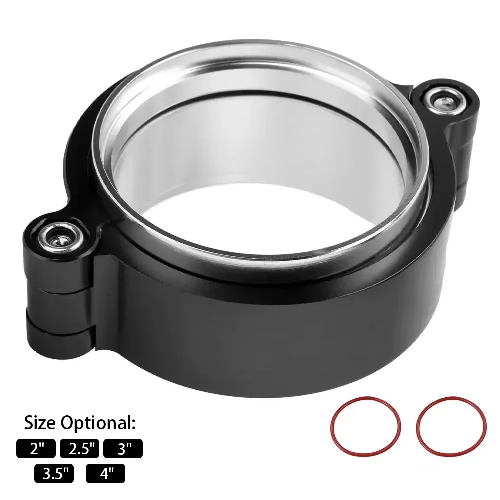 

Алюминиевый выхлопной HD V-образный зажим с фланцевой системой 2 "/2,5"/3"/3,5" в сборе анодированный зажим с комплектом фланцев для впускной трубы турбонаддува