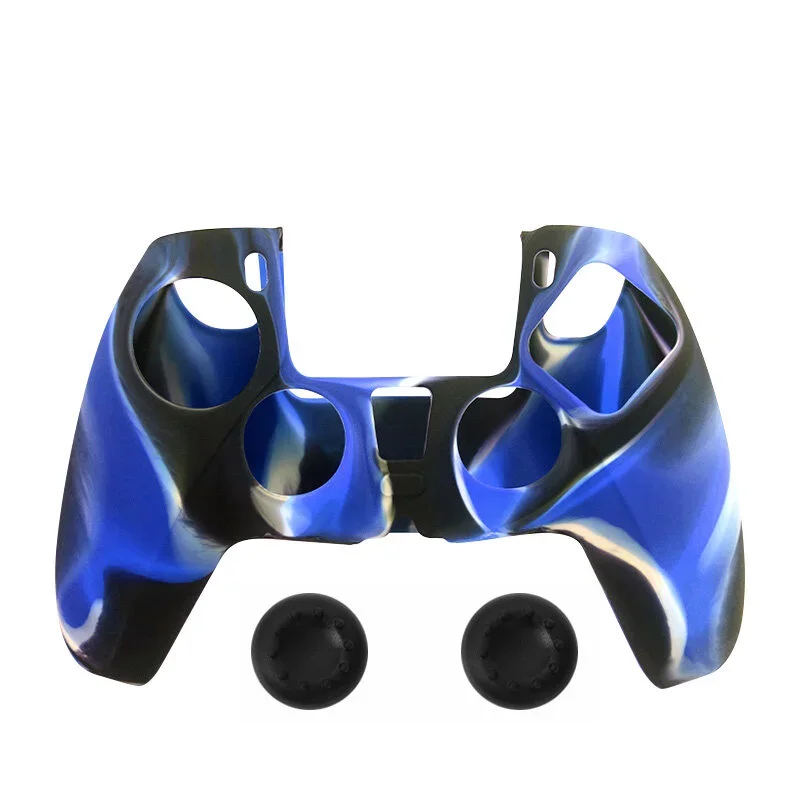 DATA FROG Color Mix Soft Silicone Gel Protective Skin Cover Case For PS5 Game Controller Accessories view 6