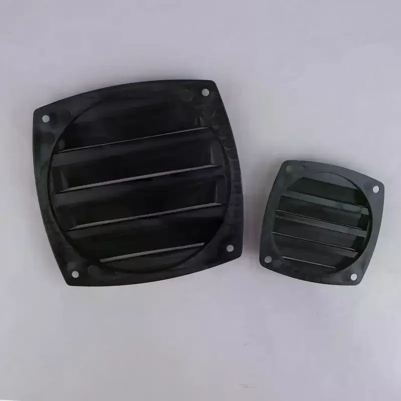 1 قطعة قارب Louvered تنفيس استبدال مربع تنفيس الهواء شواء التهوية غطاء مجاري منفذ تنفيس ل RV البحرية