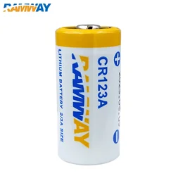 New CR123A CR17345 CR2/3A 3V primary lithium battery for cameras, water meters, smoke alarms, cameras