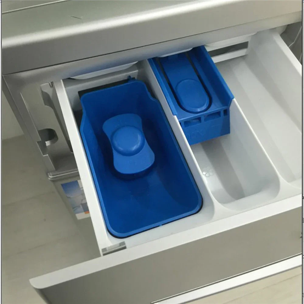 For Siemens Laundry Liquid Container Box laundry detergent for drum washing machine Drawer Handle Siphon replacement parts