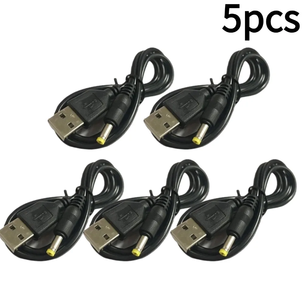 1 Stück 80 cm 5 V USB-zu-DC-Ladekabel Ladekabel 4,0 x 1,7 mm Stecker 5 V 1 A Stromladekabel für PSP 1000/2000/3000