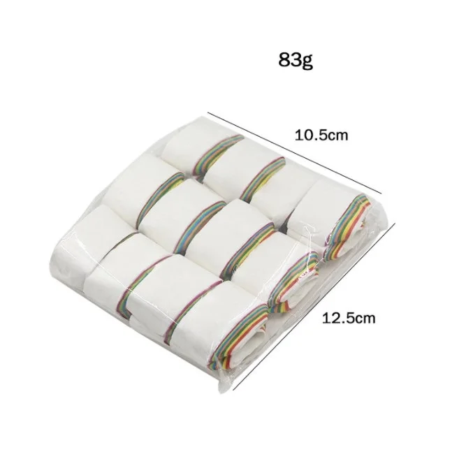 Multicolored Mouth Paper Magic Tricks Mouth Coils Color Paper magic prop magic toys YH1730