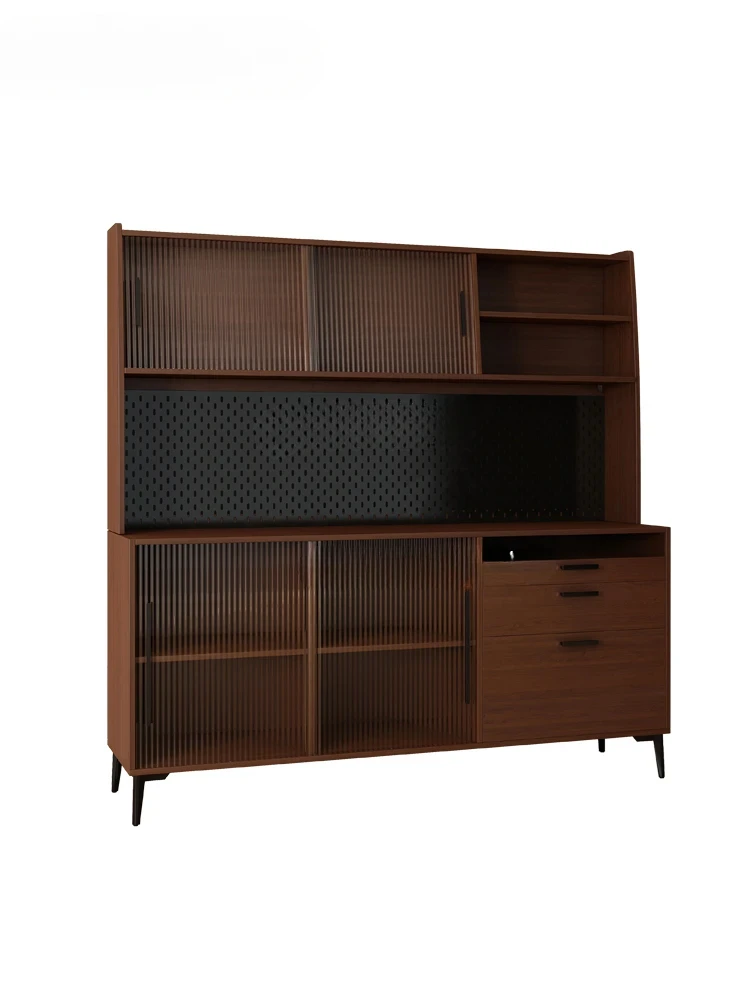 

Nordic Sideboard Cabinet Living Room and Kitchen Japanese Style Storage Wine High Tea Cabinet