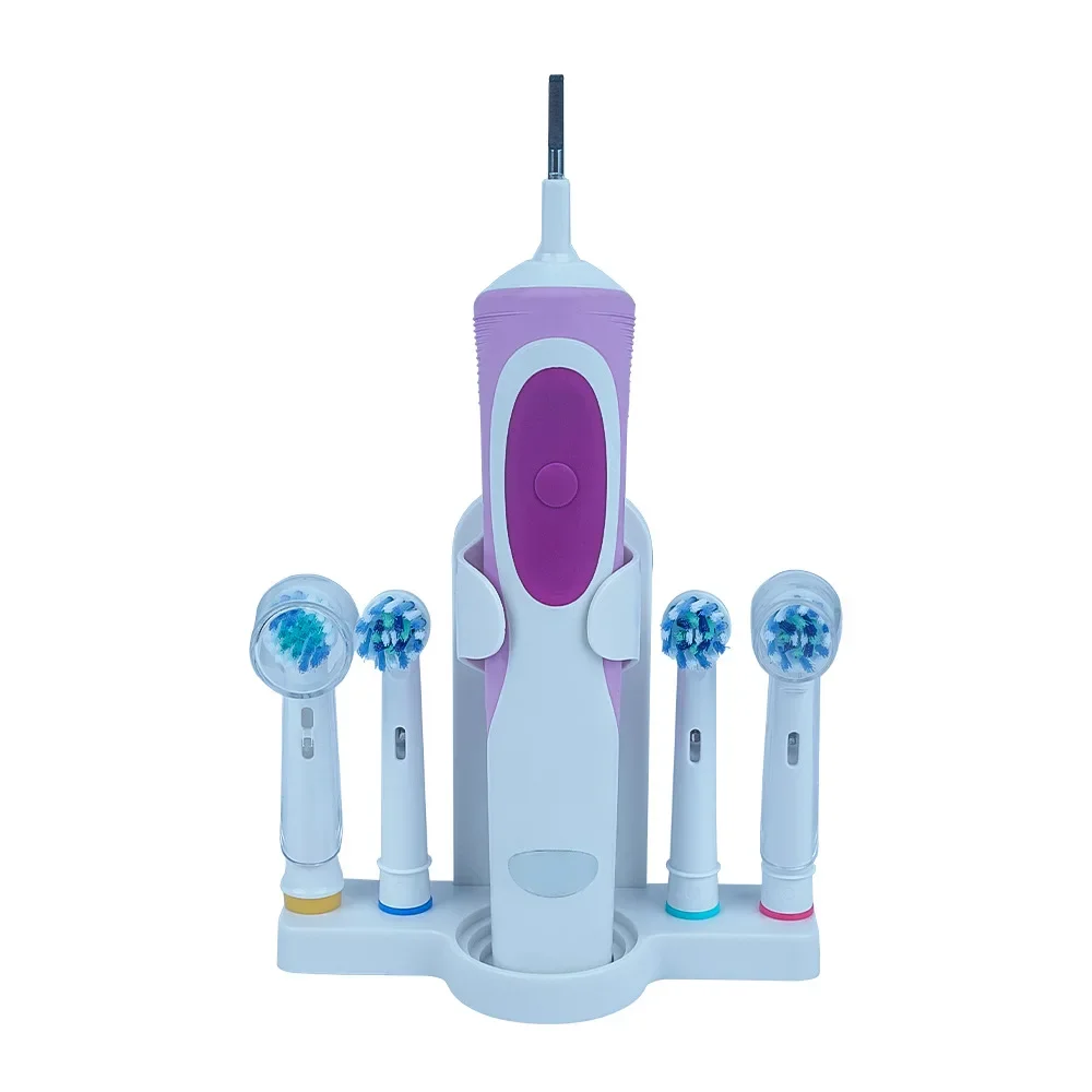 1 Pc Zelfklevende Elektrische Tandenborstel Houder Muur Gemonteerde Tand Opzetborstels Rack Organizer Voor Orale B Voor Badkamer Keuken
