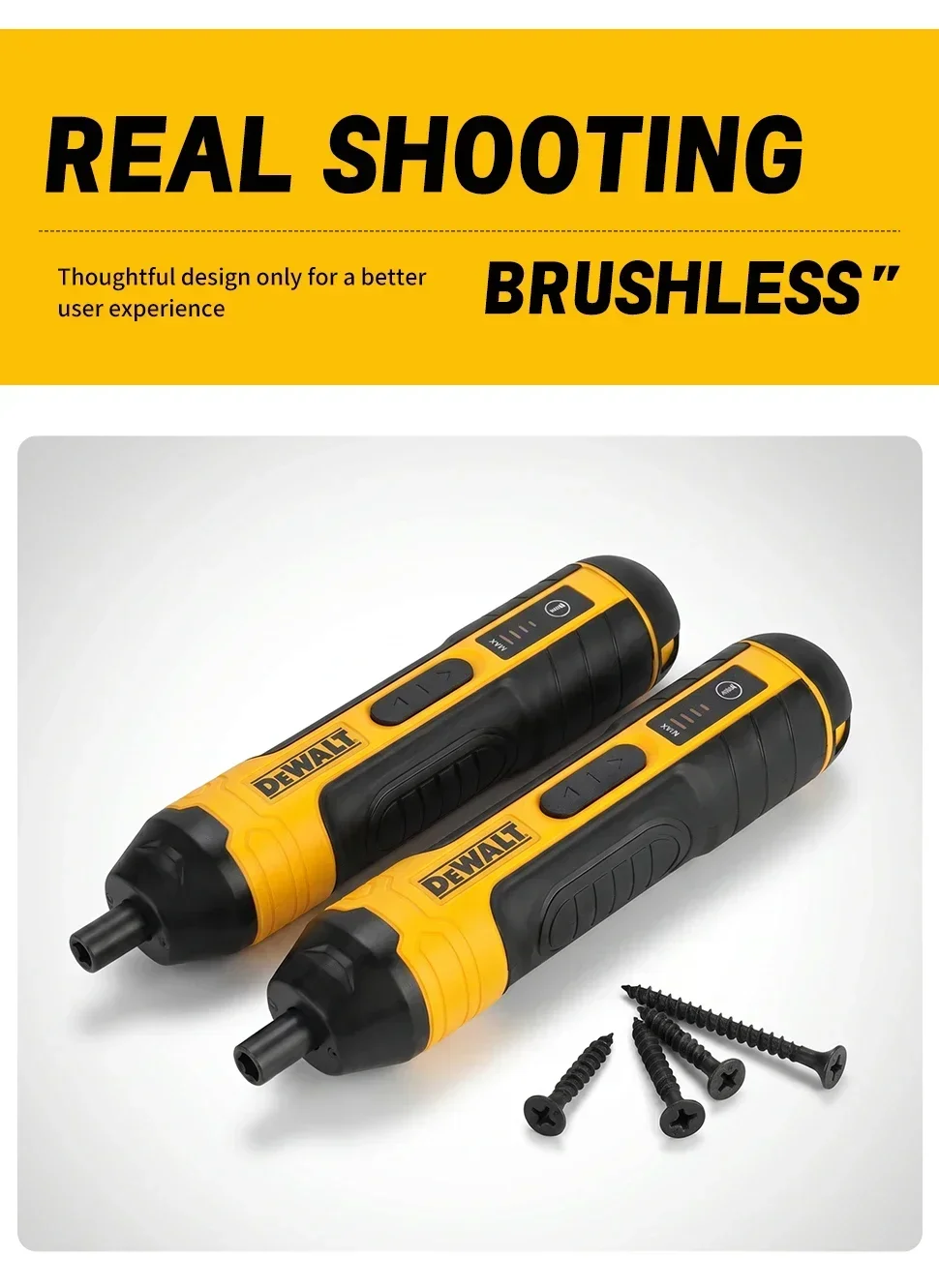 DEWALT Cordless Electric Screwdriver 1300mAh Rechargeable Adjustable Drill Multifunctional Disassembly HT422