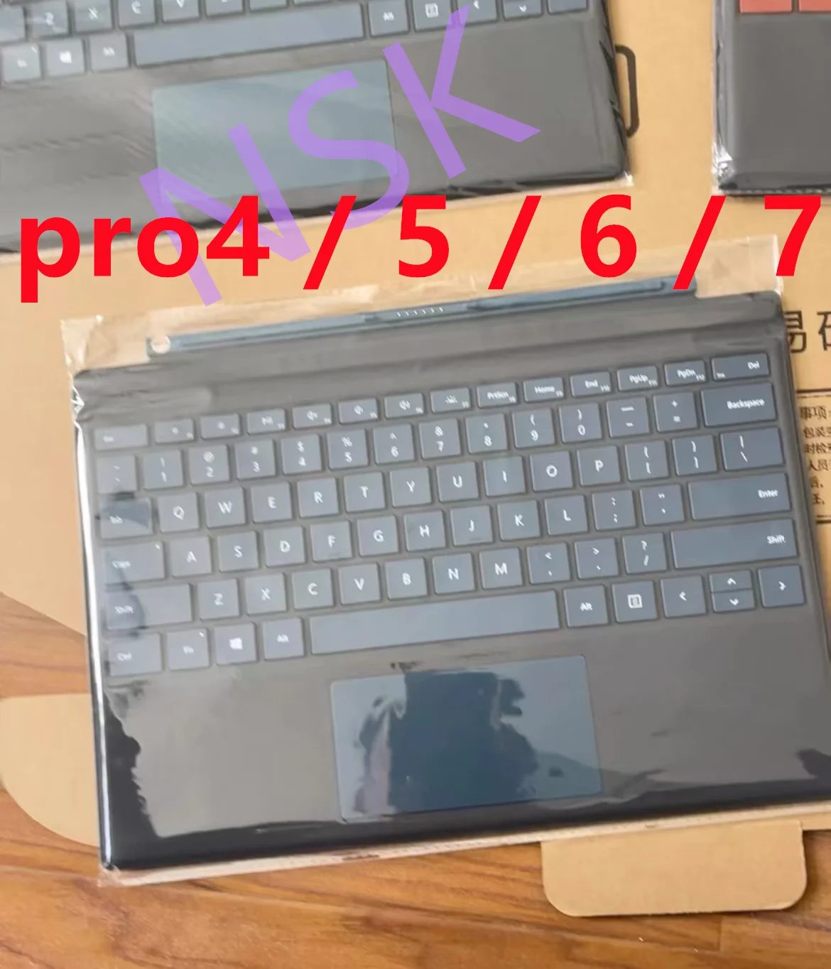 Original FOR Microsoft Surface Pro4 5 6 7  Keyboard 100% Test Ok