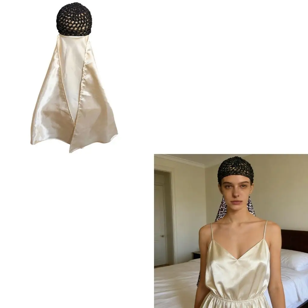 

39BB многофункциональная шапка для сна и дневные шапочки из мягкой полиэфирной ткани, уличная спальная шапочка, стильный ночной