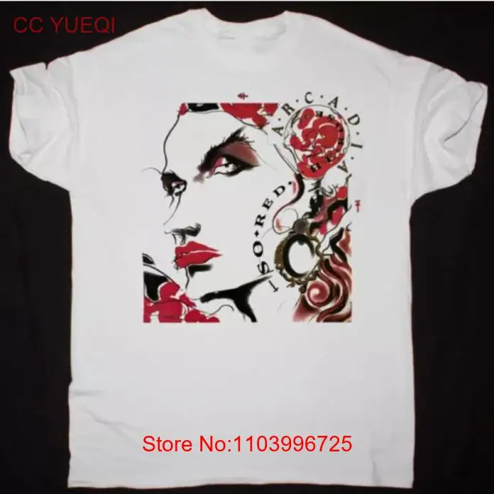 ARCADIA SO RED THE ROSE NEW WHITE Unisex Cotton t-shirt All Size S To 5XL