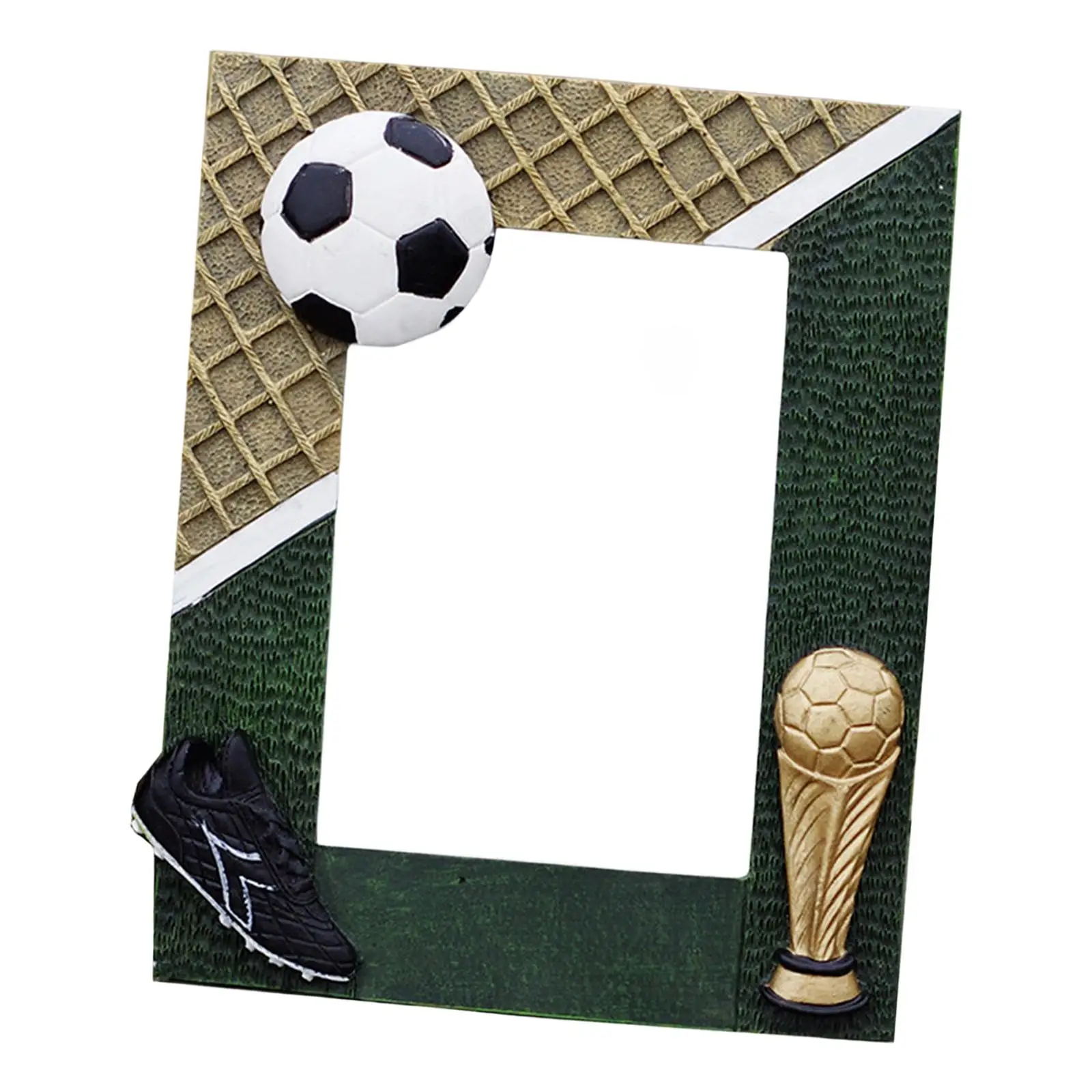 Soccer Photo Frame Easy to Install Ornament Holder for Coaches Office Father