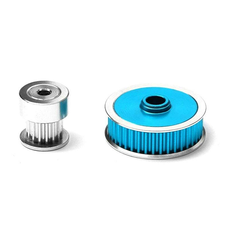 Low Noise Belt Drive 16T 40T Transmission Gears System DIY Modify Upgrade Parts for Tamiya TT02 TT-02 1/10 RC Car