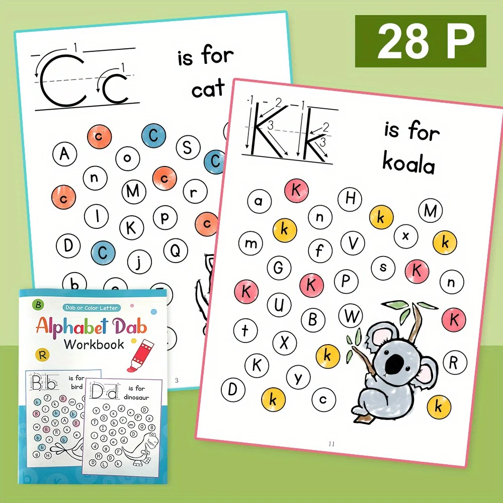 English Language Learning Alphabet A-Z Learning Workbook for Youngsters - Educational English Language Coloring Book