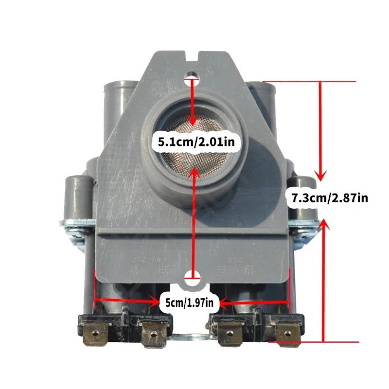 استبدال صمامات مدخل المياه للغسالة الأوتوماتيكية لنماذج FCS360U لملحقات الغسالة الأوتوماتيكية