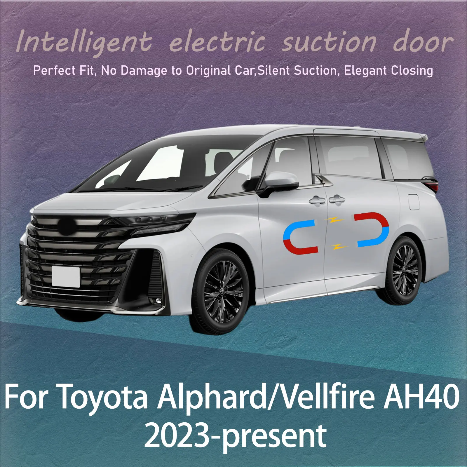 

Электрический комплект для плавного закрывания дверей Toyota Alphard/Vellfire AH40: Автоматическая бесшумная система доводчиков дверей с функцией предотвращения ударов и тихим закрыванием