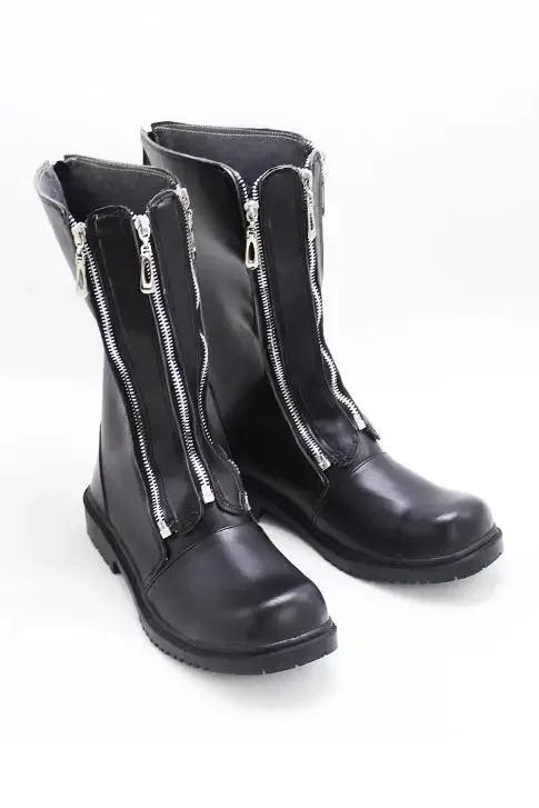 FF7 Cloud Strife Cosplay Schoenen Spelaccessoires Cosplay Prop PU Lederen Schoenen Halloween Carnaval Laarzen Op maat gemaakt