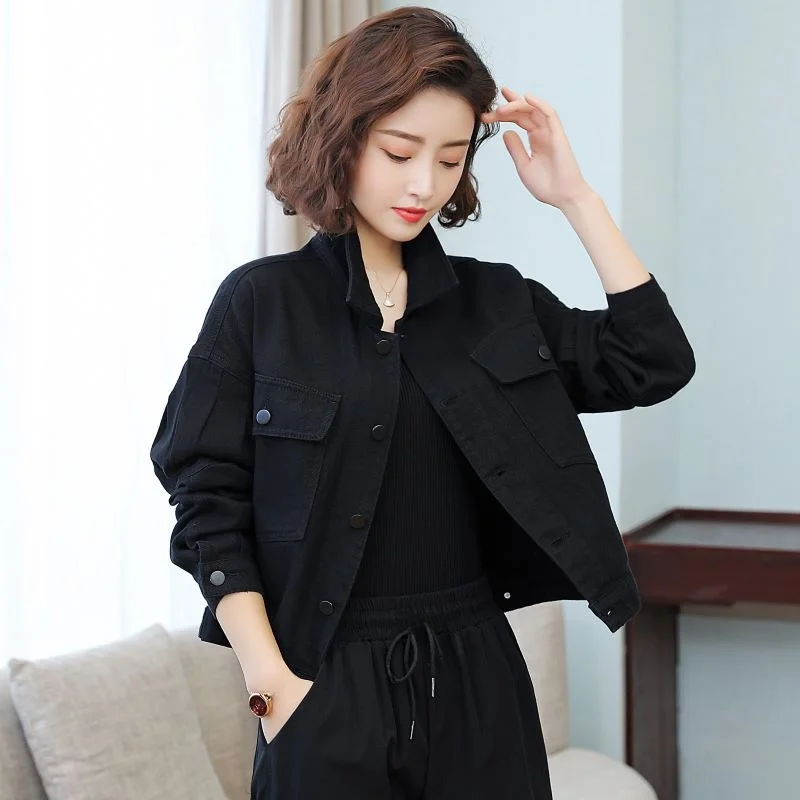 

Bla ort Denim Jaet Organic Cotton Blend Women's Faion Spring Autumn High Waist Fit Sle Easy Care Casual Wear