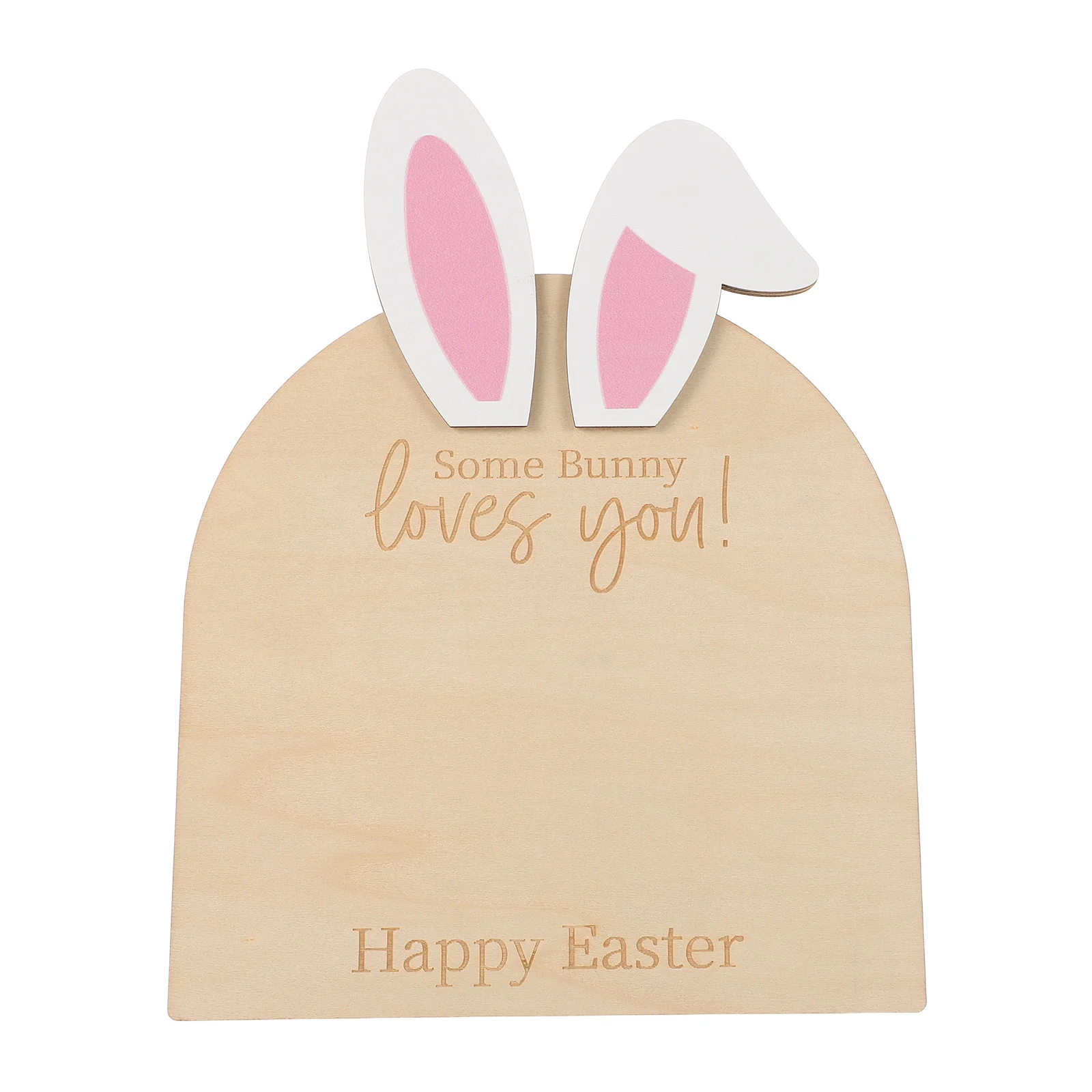 لوحة تذكارية لبصمة قدم الطفل، لوحة أرنب عيد الفصح الخشبية، ديكور الحضانة، مجموعة زينة بصمة اليد، ذاكرة حديثي الولادة #6