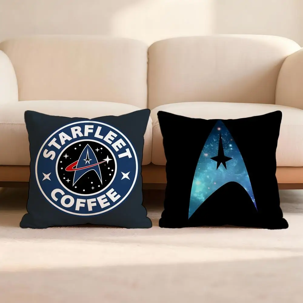 S-Star T-Trek Ship Cushion Cover Home & Car Multi-Scene Pillow Cover - Reversible, Soft & Durable for Daily Use