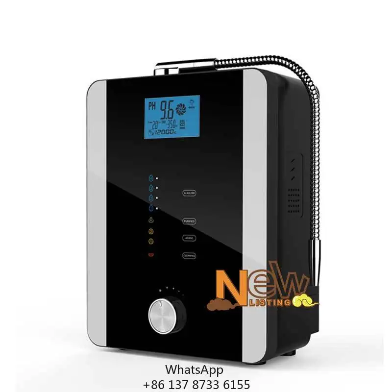 Titanium Platinum Coating Kangen Water Machine Alkaline Ph Water Ionizer System Purifier Machine 11 Plate Alkaline Water Ionizer