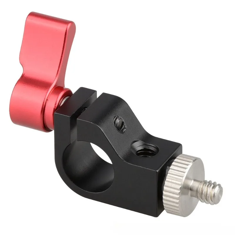 

15Mm Single Hole Tripod Tube Clamp 1/4-20 Screw SLR camera accessories 1442