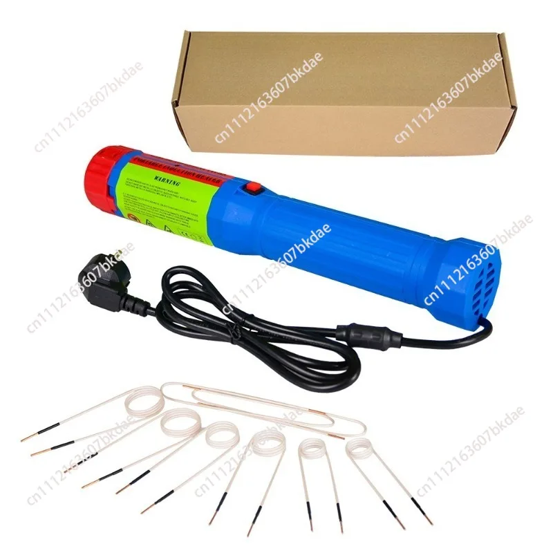 1400W Magnetic Induction Heater Kit Automotive Flameless Heat Induction Heating Machine 3 Coils Car Repair Tool 110V/220V