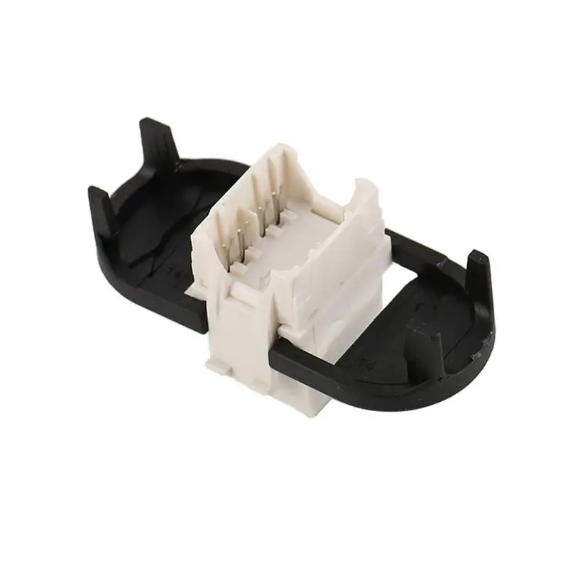 ABZC 10PCS RJ45 Port CAT6A T568B Single-Hole Ethernet LAN Hub Anti Dust Cover Plug Cap Protector