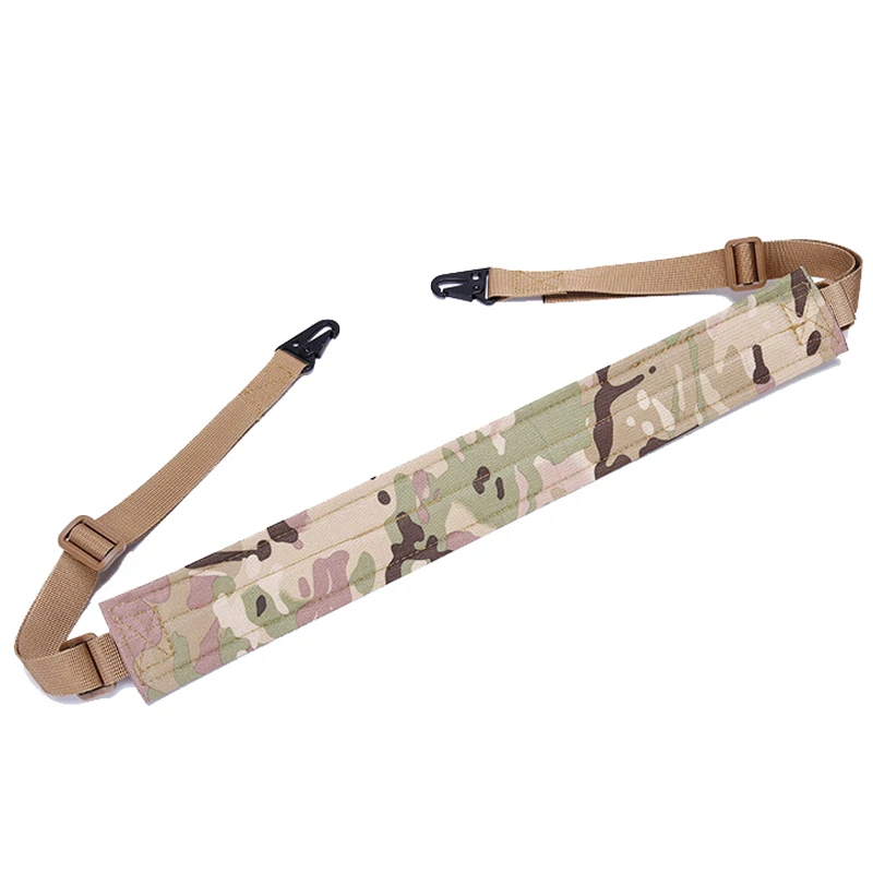 Multi-function Training Strap 2 Point Quick Detach Rope Adjustable Tactical Rifle Sling Shoulder Strap Combat Hunting Accessorie