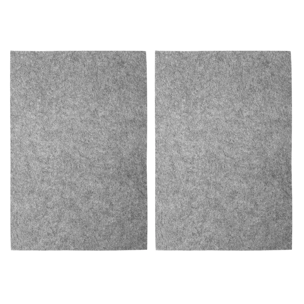 

2 Pcs Writing Board Felt Pad Calligraphy Student Table Mats Wool Desk 6000X4000X050CM