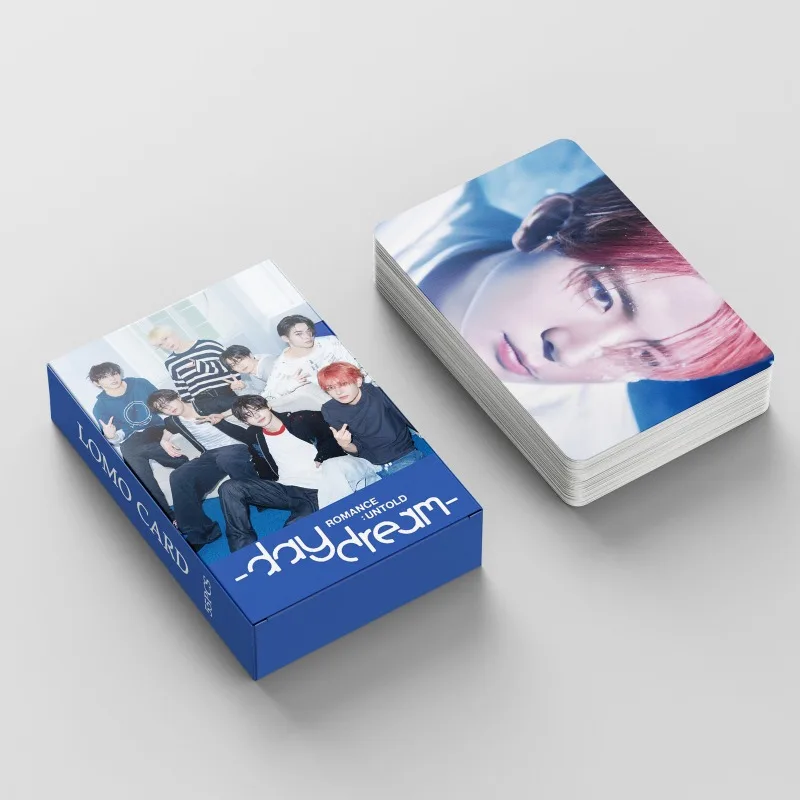 55pcs Set Kpop ROMANCE: UNTOLD Daydream Lomo Cards Brought The Heat Back Photocards for Boys Girs Collection Gift