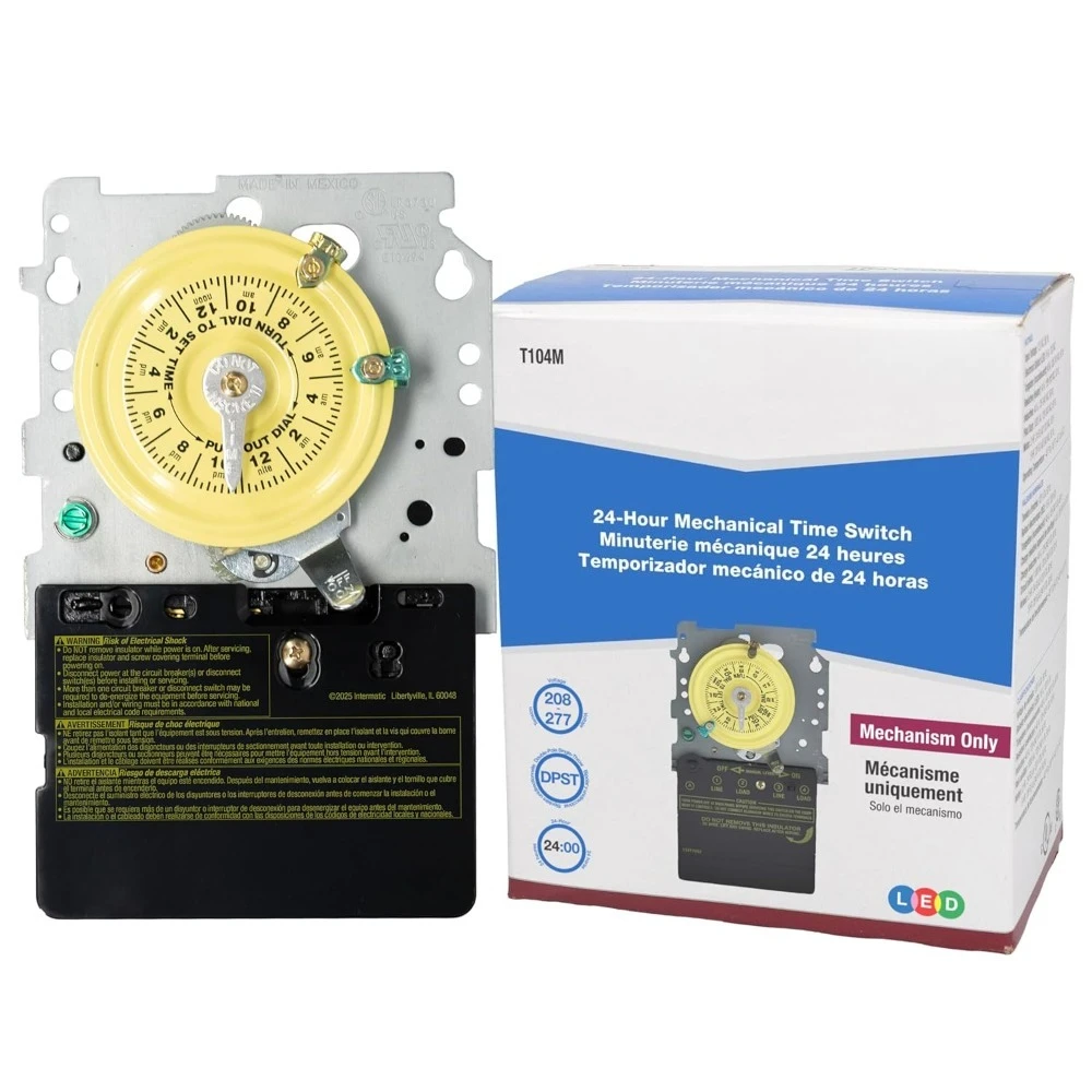 

Механический таймер-выключатель (механизм) для замены модели T104M