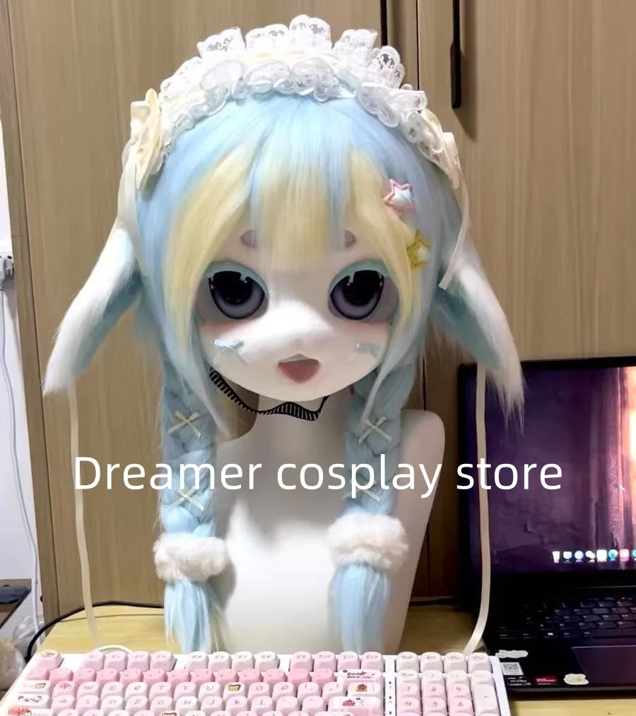 Kigurumi Base Mask Fursuit Mask Cosplay Beast Suit Furui Light Version