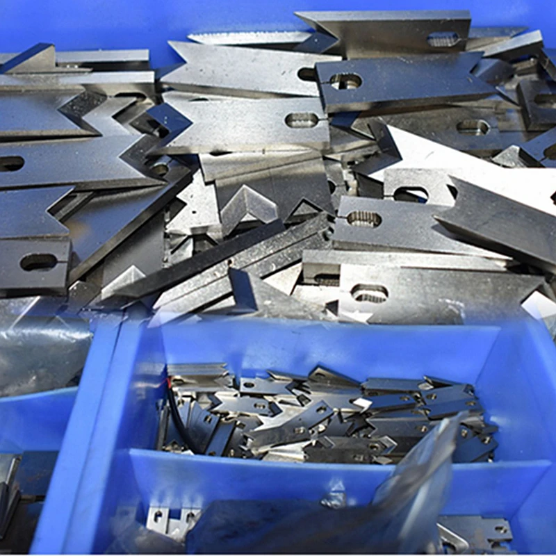 High Speed ​​Steel Blade For SWT508 Automatic Computer Wire Stripping Cutting Machine Use ​​Steel Blade Spare U/V Type Kit Part