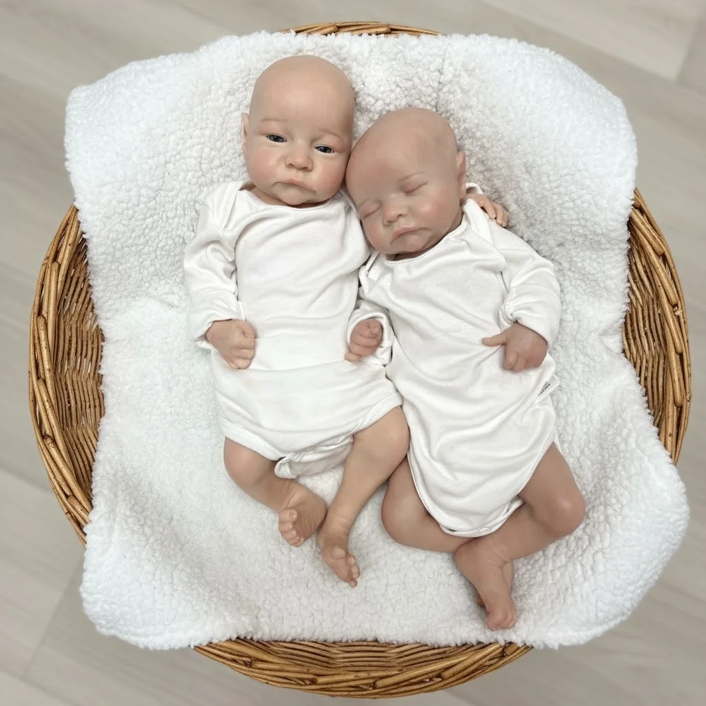 

16 Inch Silicone Levi Boy Painted/Unpainted Full Solid Silicone Reborn Doll Handmade Baby Doll Boneca Reborn Corpo De Silicone