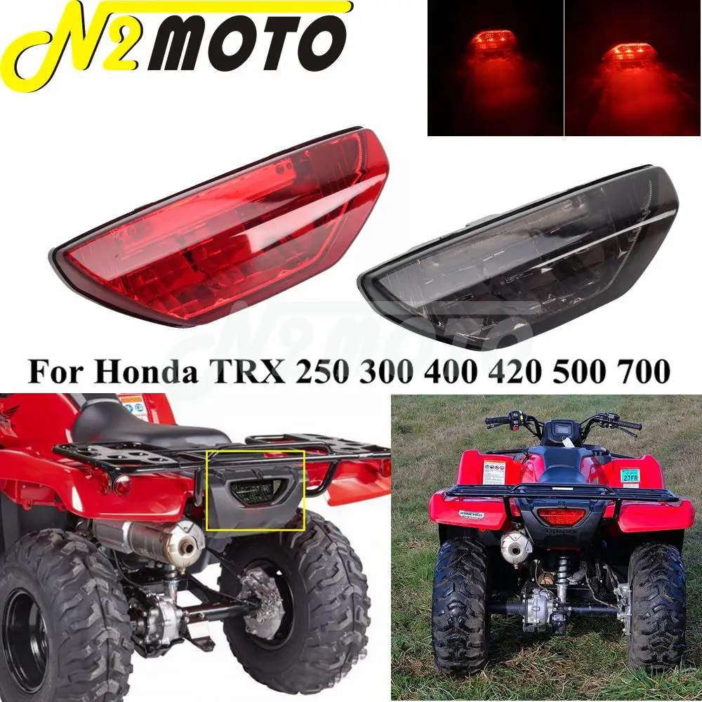 

Задний стоп-сигнал UTV, встроенный для Honda TRX250, TRX300, TRX400, TRX420, TRX500, TRX700, EX, TE, FA, FE, FGA, FPA, X, Sportrax 06-2022