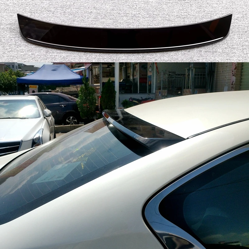 For Infiniti Q50 Q50S Q50L Carbon fiber Rear  Roof Spoiler Trunk wing 2013-2020 High quality ABS top spoiler